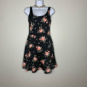 H&M skater dress in floral
